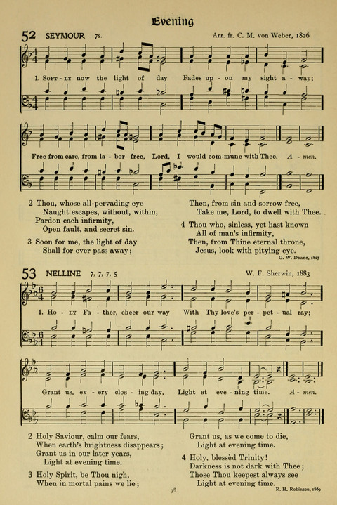 Hymns of Worship and Service: (12th ed.) page 38