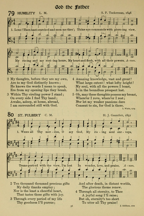 Hymns of Worship and Service: (12th ed.) page 56
