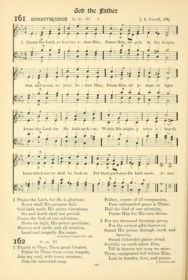In Excelsis: Hymns with Tunes for Christian Worship. 7th ed. page 128