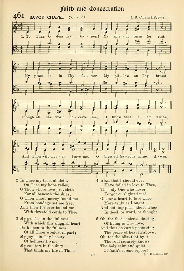 In Excelsis: Hymns with Tunes for Christian Worship. 7th ed. page 385