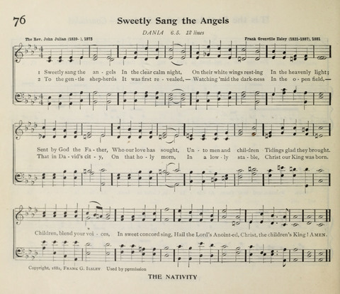 The Institute Hymnal page 96