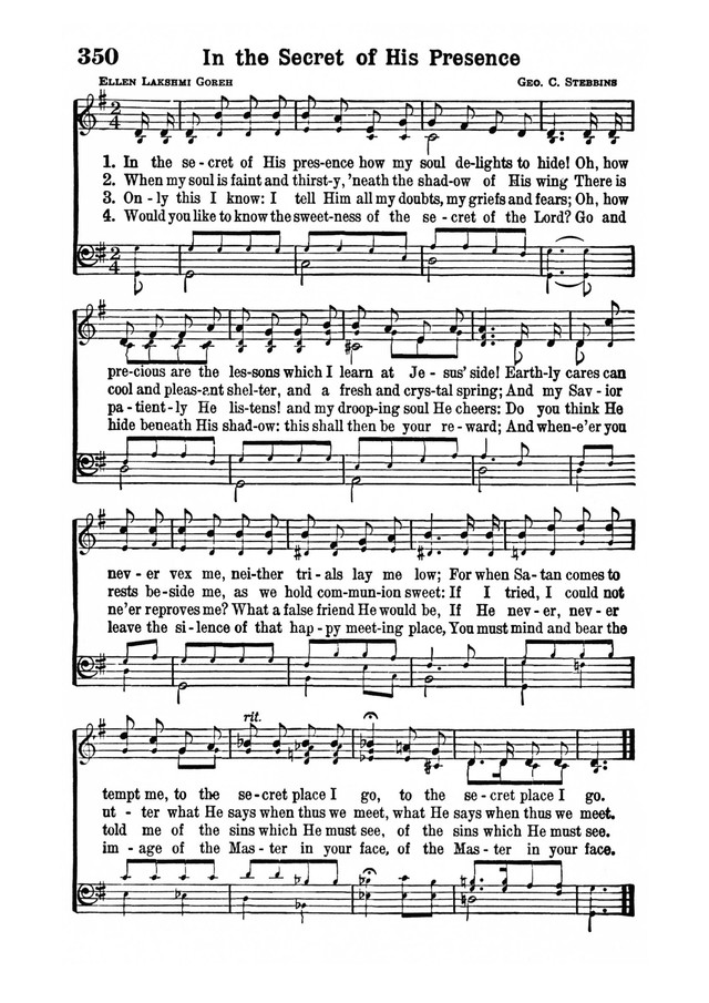 Inspiring Hymns page 312