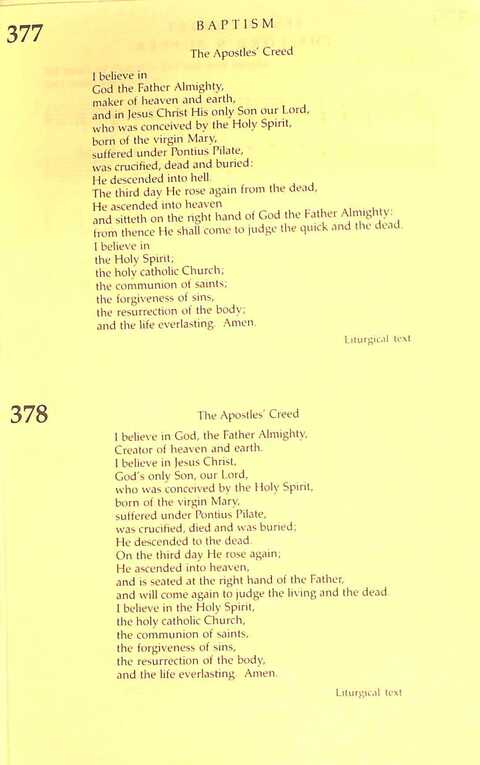 The Irish Presbyterian Hymnbook page 1376