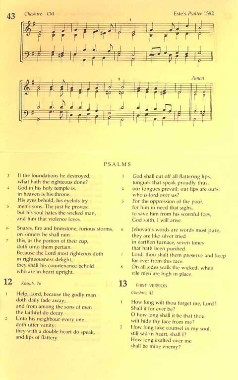 The Irish Presbyterian Hymnbook page 28