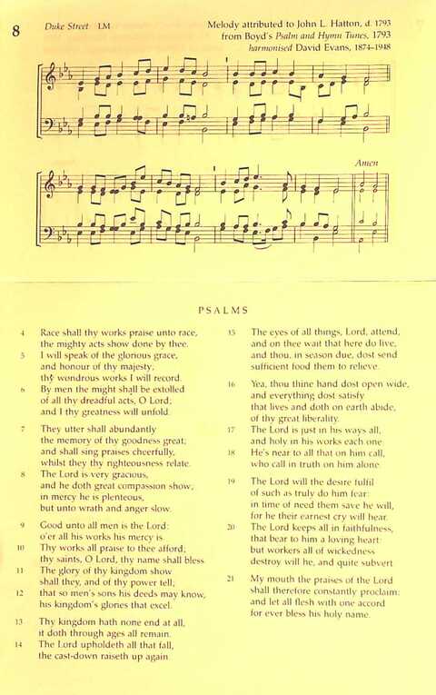 The Irish Presbyterian Hymnbook page 589