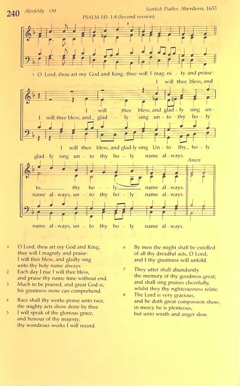 The Irish Presbyterian Hymnbook page 590