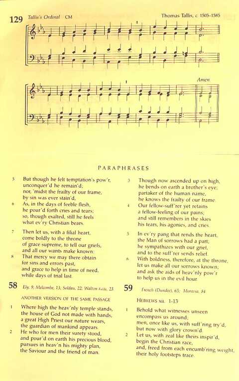 The Irish Presbyterian Hymnbook page 733