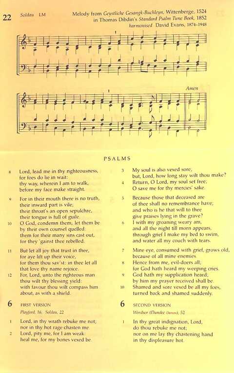 The Irish Presbyterian Hymnbook page 9