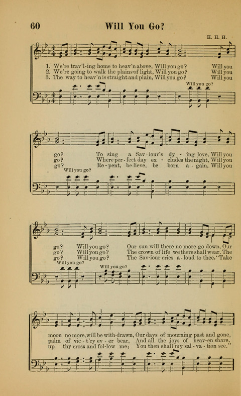 The Iris: Songs of Jesus, for Sunday-schools and devotional meetings page 60