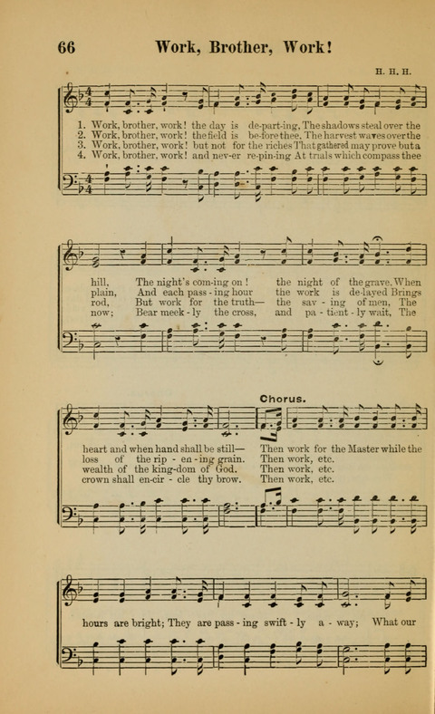 The Iris: Songs of Jesus, for Sunday-schools and devotional meetings page 66