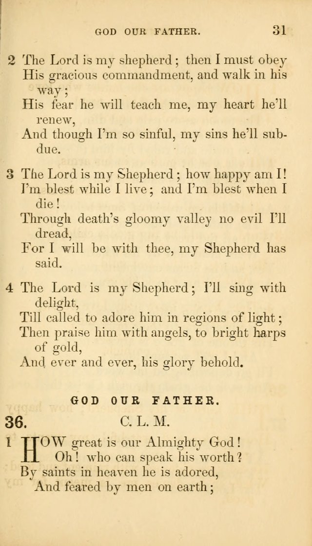 The Infant-School Hymn-Book page 31