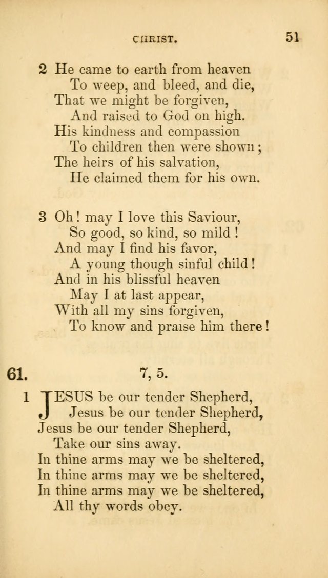 The Infant-School Hymn-Book page 51