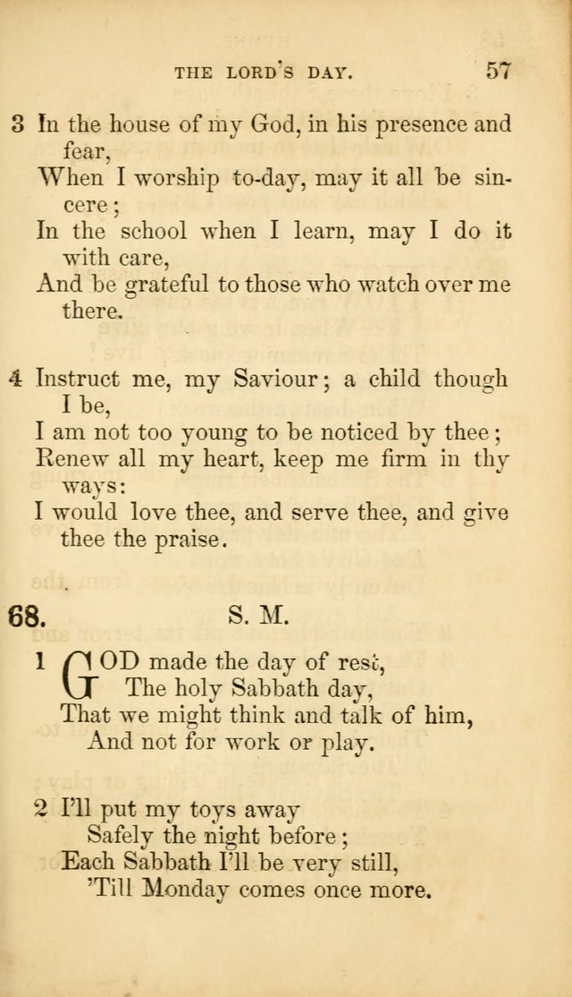 The Infant-School Hymn-Book page 57