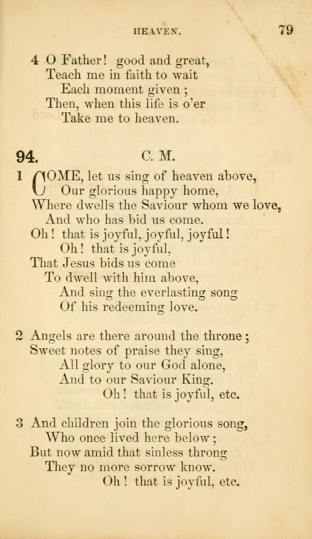 The Infant-School Hymn-Book page 79