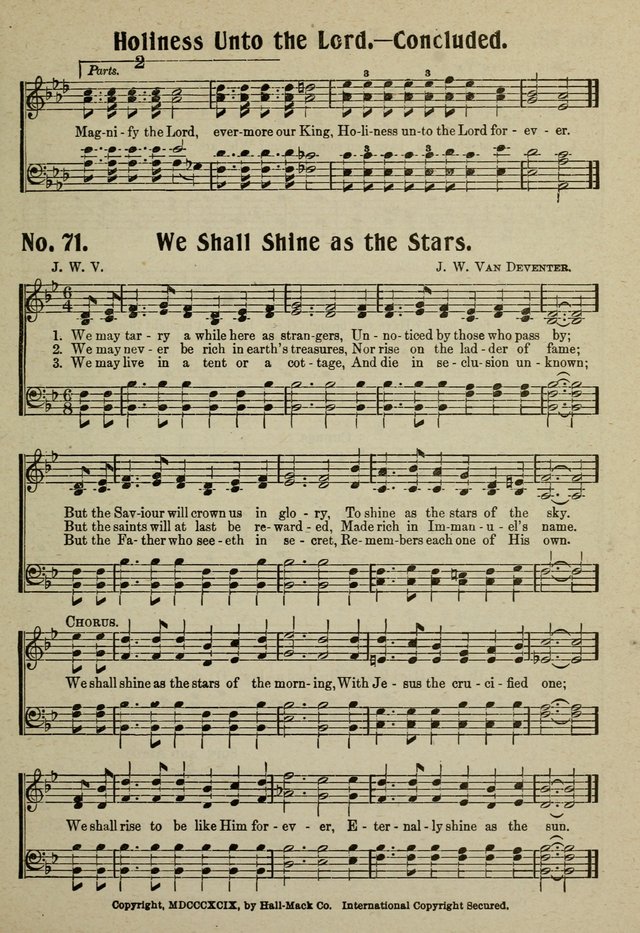 Jubilate : A Modern Sunday-School Hymnal page 72