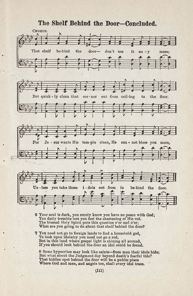 The Joy Bells of Canaan or Burning Bush Songs No. 2 page 109