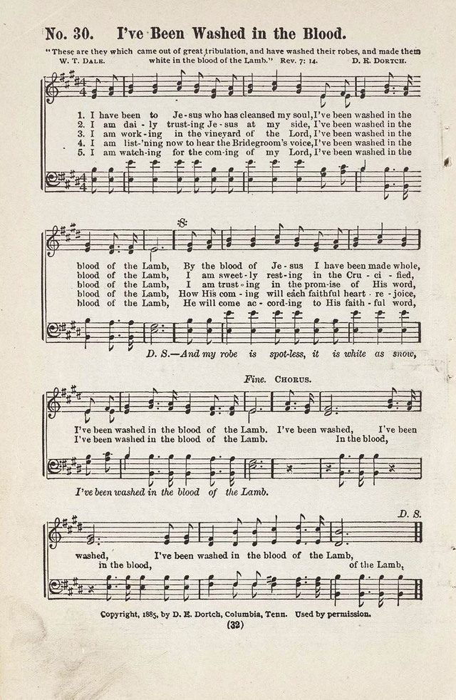 The Joy Bells of Canaan or Burning Bush Songs No. 2 page 30