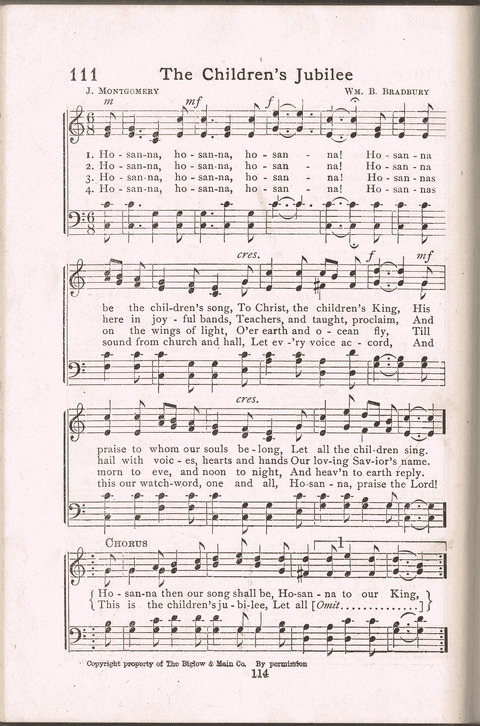 Junior Hymns page 112