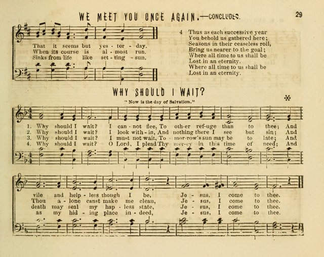 Joyful Songs: a choice collection of new Sunday School music page 29