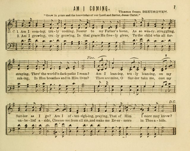 Joyful Songs: a choice collection of new Sunday School music page 7