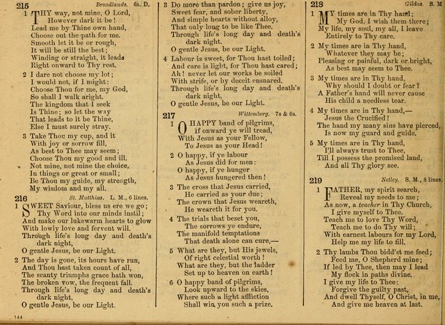 The Jewel: a selection of hymns and tunes for the Sabbath school, designed as a supplement to "The Gem" page 144