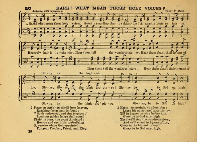 The Jewel: a selection of hymns and tunes for the Sabbath school, designed as a supplement to "The Gem" page 26
