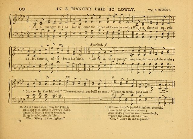 The Jewel: a selection of hymns and tunes for the Sabbath school, designed as a supplement to "The Gem" page 69