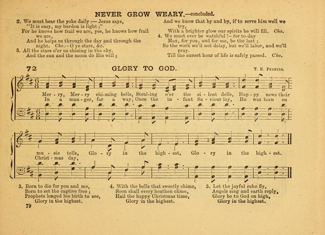 The Jewel: a selection of hymns and tunes for the Sabbath school, designed as a supplement to "The Gem" page 79