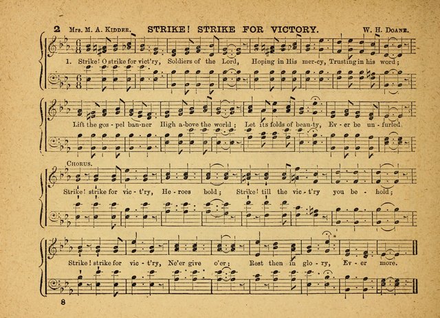 The Jewel: a selection of hymns and tunes for the Sabbath school, designed as a supplement to "The Gem" page 8