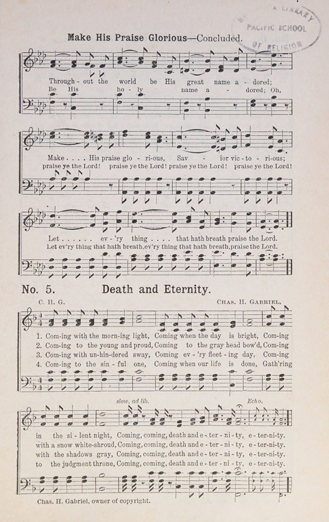Joyful Songs of Salvation page 5