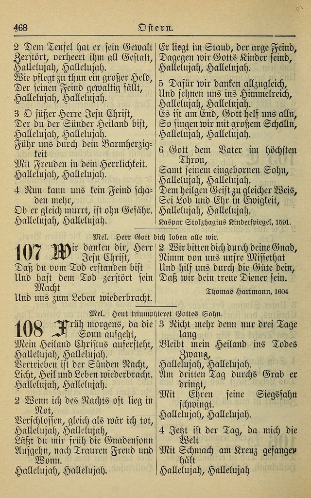 Kirchenbuch für Evangelisch-Lutherische Gemeinden page 468