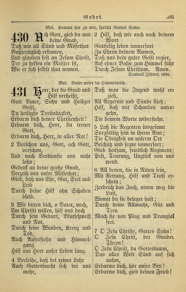 Kirchenbuch für Evangelisch-Lutherische Gemeinden page 695