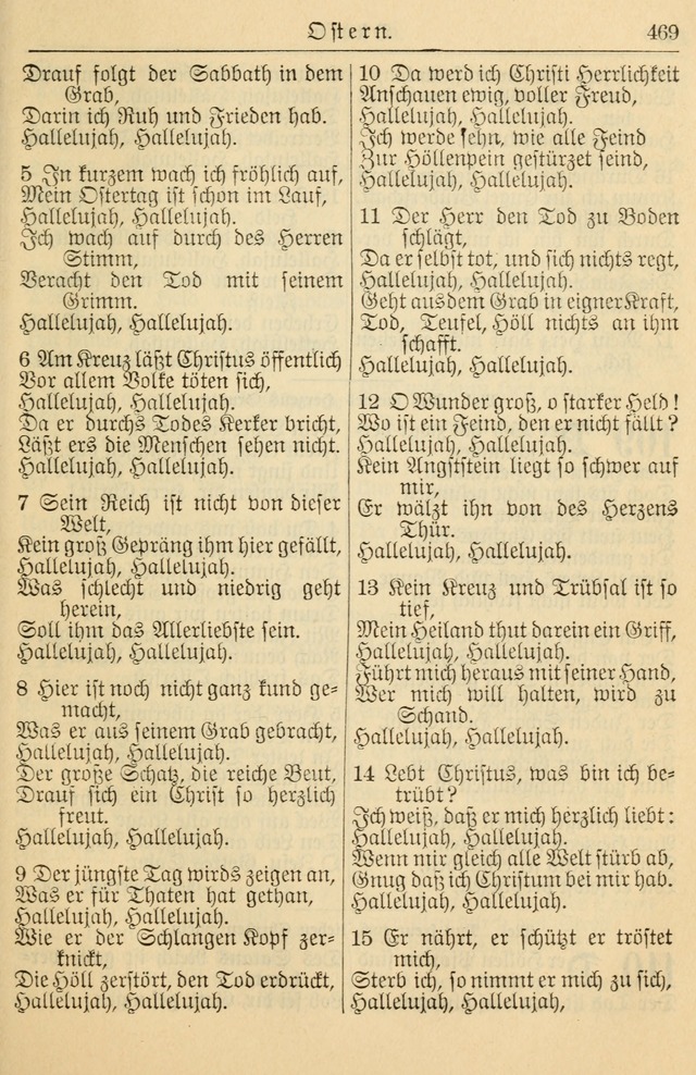 Kirchenbuch für Evangelisch-Lutherische Gemeinden page 469