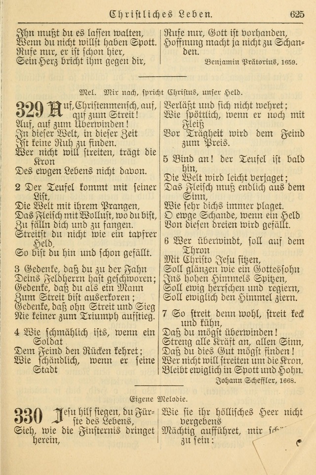 Kirchenbuch für Evangelisch-Lutherische Gemeinden page 625