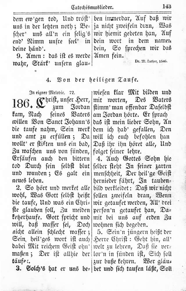 Kirchen-Gesangbuch: für Evangelisch-Lutherische Gemeinden page 143