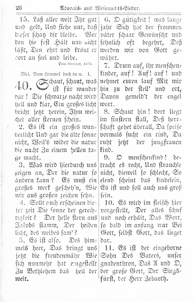 Kirchen-Gesangbuch: für Evangelisch-Lutherische Gemeinden page 26