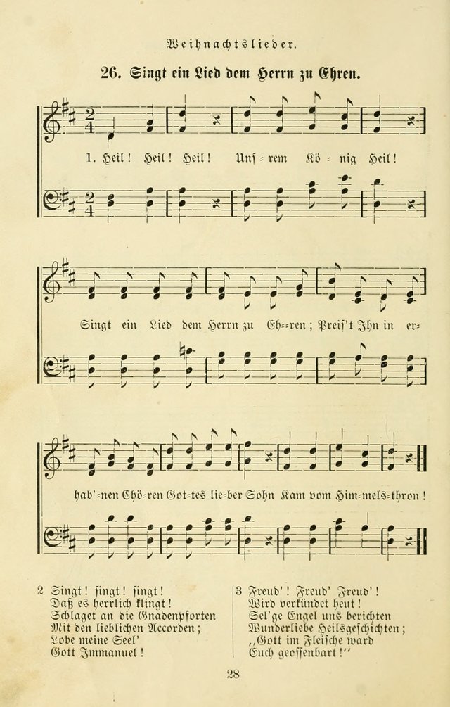 Kleiner Liederschatz: für die Schule und den Familienkreis page 33