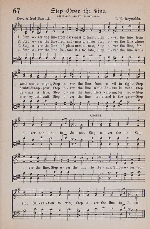 Kingdom Songs: the choicest hymns and gospel songs for all the earth, for general us in church services, Sunday schools, and young people meetings page 72