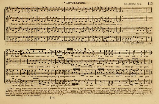 The Key-Stone Collection of Church Music: a complete collection of hymn tunes, anthems, psalms, chants, & c. to which is added the physiological system for training choirs and teaching singing schools page 113