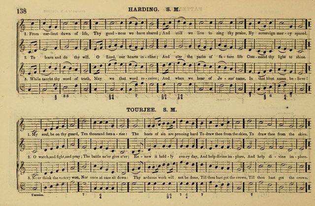 The Key-Stone Collection of Church Music: a complete collection of hymn tunes, anthems, psalms, chants, & c. to which is added the physiological system for training choirs and teaching singing schools page 138