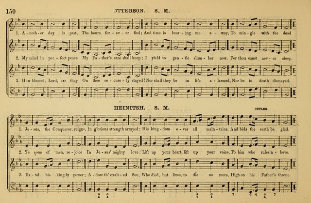 The Key-Stone Collection of Church Music: a complete collection of hymn tunes, anthems, psalms, chants, & c. to which is added the physiological system for training choirs and teaching singing schools page 150