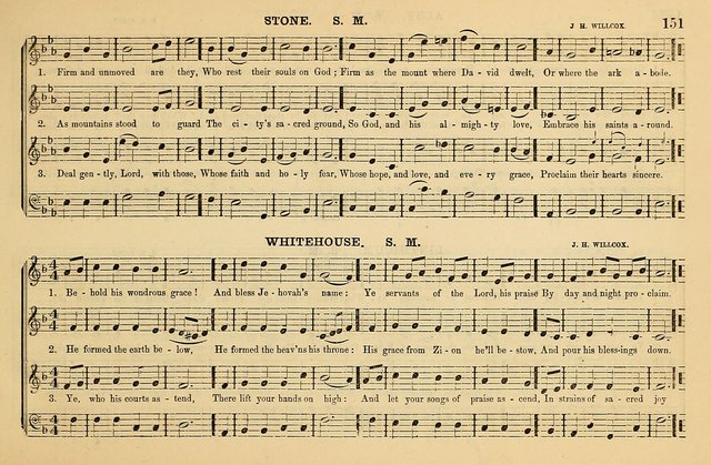 The Key-Stone Collection of Church Music: a complete collection of hymn tunes, anthems, psalms, chants, & c. to which is added the physiological system for training choirs and teaching singing schools page 151