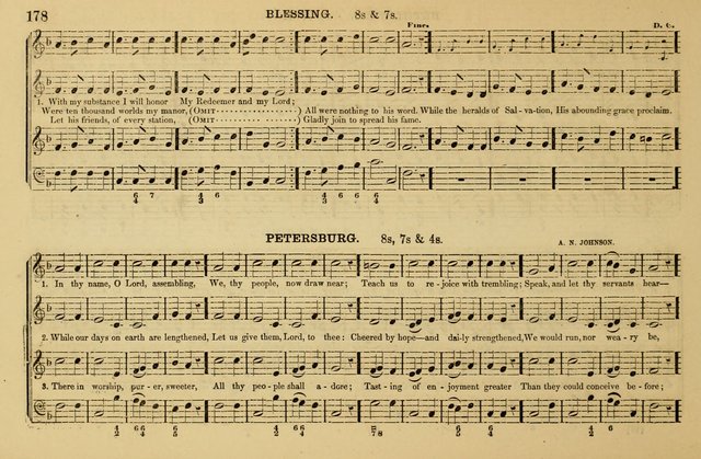 The Key-Stone Collection of Church Music: a complete collection of hymn tunes, anthems, psalms, chants, & c. to which is added the physiological system for training choirs and teaching singing schools page 178