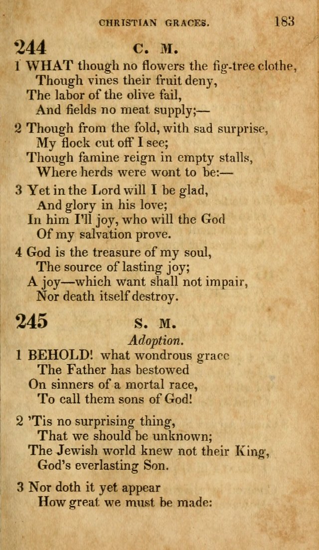 The Lyrica: a collection of psalms, hymns, and spiritual songs, adapted to general use page 183