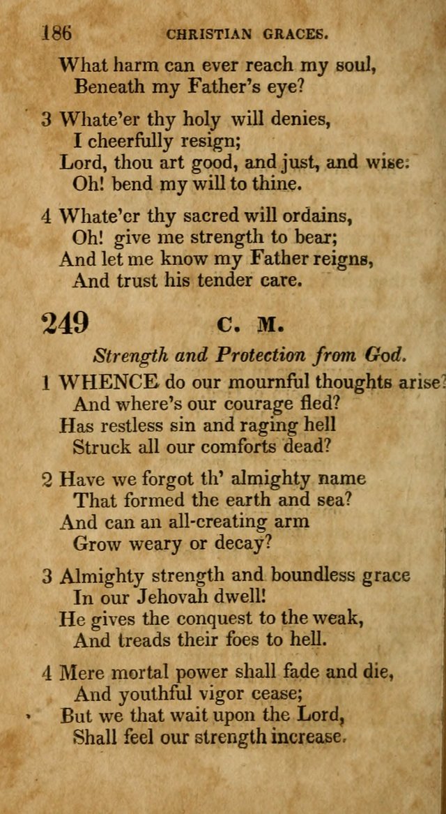 The Lyrica: a collection of psalms, hymns, and spiritual songs, adapted to general use page 186