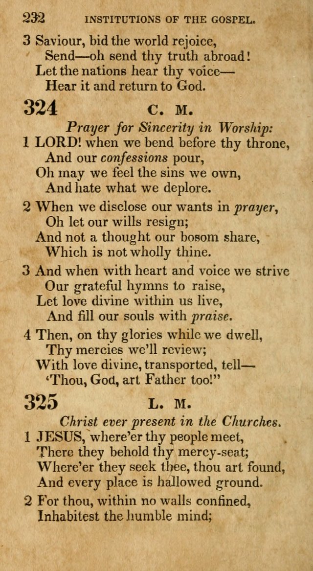 The Lyrica: a collection of psalms, hymns, and spiritual songs, adapted to general use page 232