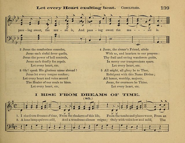 Laudis Corona: the new Sunday school hymn book, containing a collection of Catholic hymns, arranged for the principal seasons and festivals of the year page 139