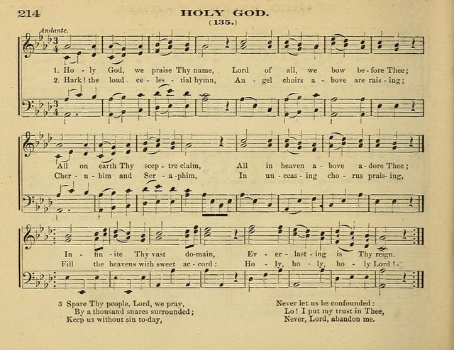Laudis Corona: the new Sunday school hymn book, containing a collection of Catholic hymns, arranged for the principal seasons and festivals of the year page 214