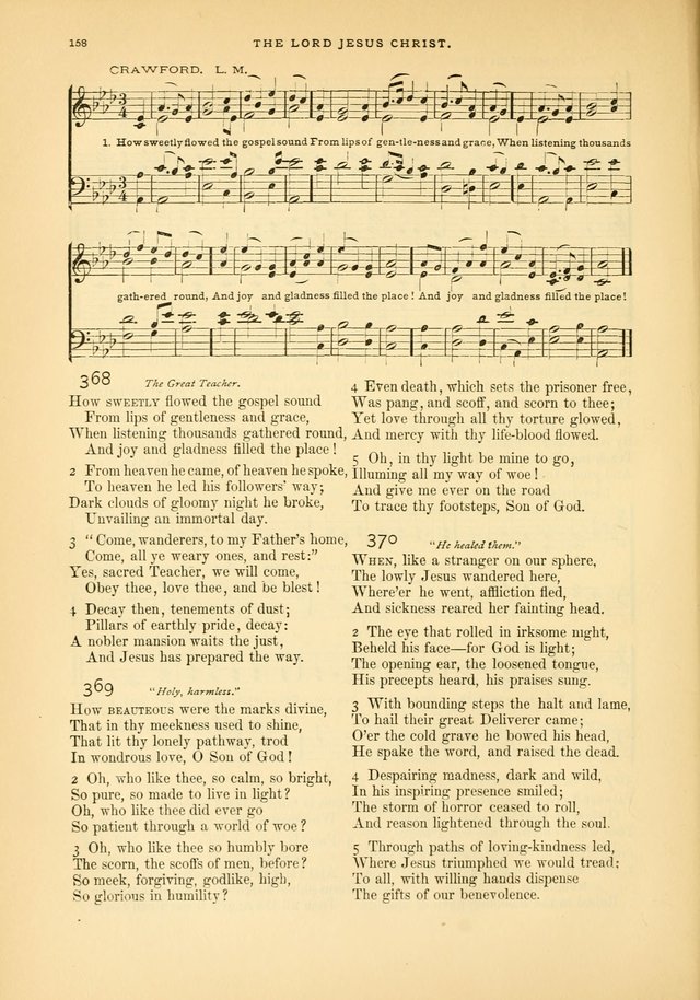 Laudes Domini: a selection of spiritual songs ancient and modern page 158
