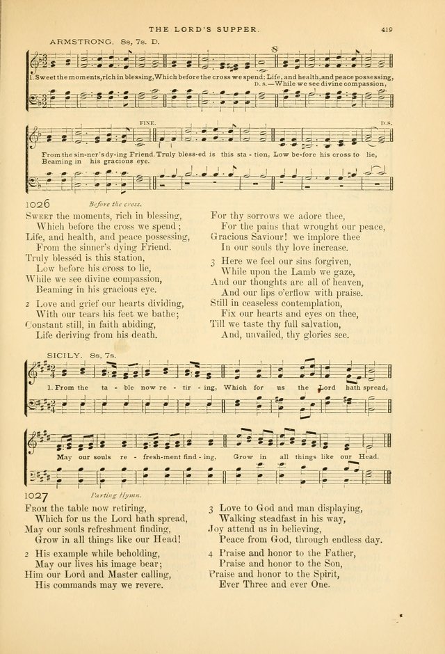 Laudes Domini: a selection of spiritual songs ancient and modern page 421
